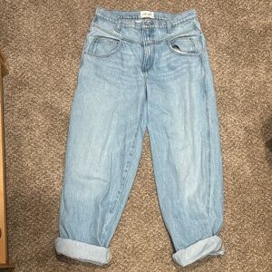 FRAME Women's Light Blue Boyfriend Jeans